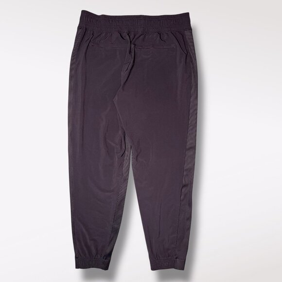 Athleta Black Cropped Joggers Elastic Waist Track Pants Size Small - Picture 7 of 8